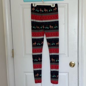 christmas leggings